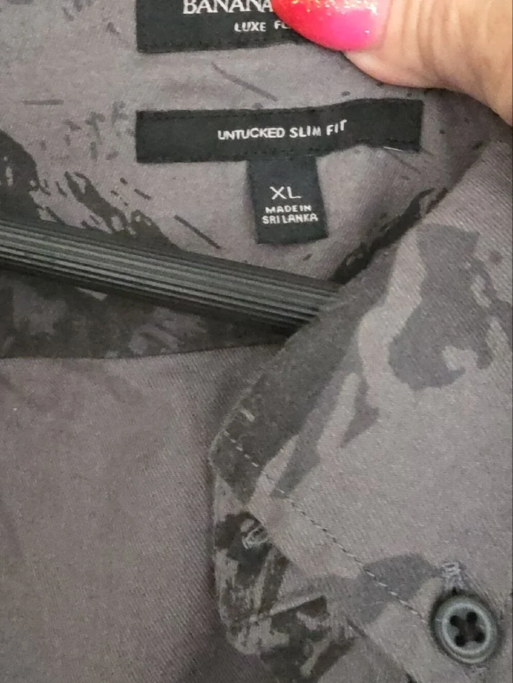 Banana Republic lightweight button